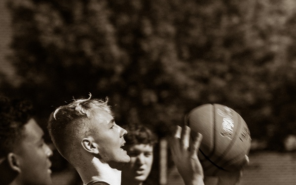 The Old Guard Fight to Command the Basketball Court During the Annual Legacy Week