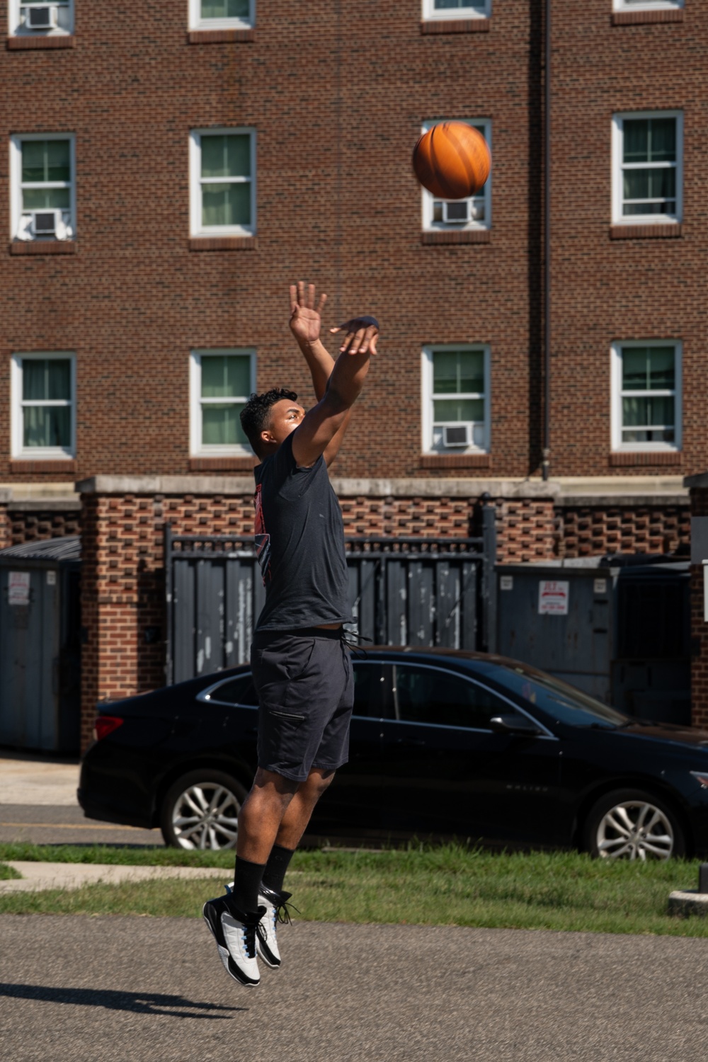 The Old Guard Fight to Command the Basketball Court During the Annual Legacy Week