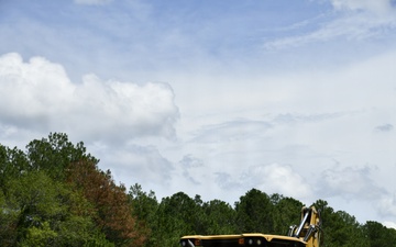 Construction work begins on Fort Bragg’s All American Freeway