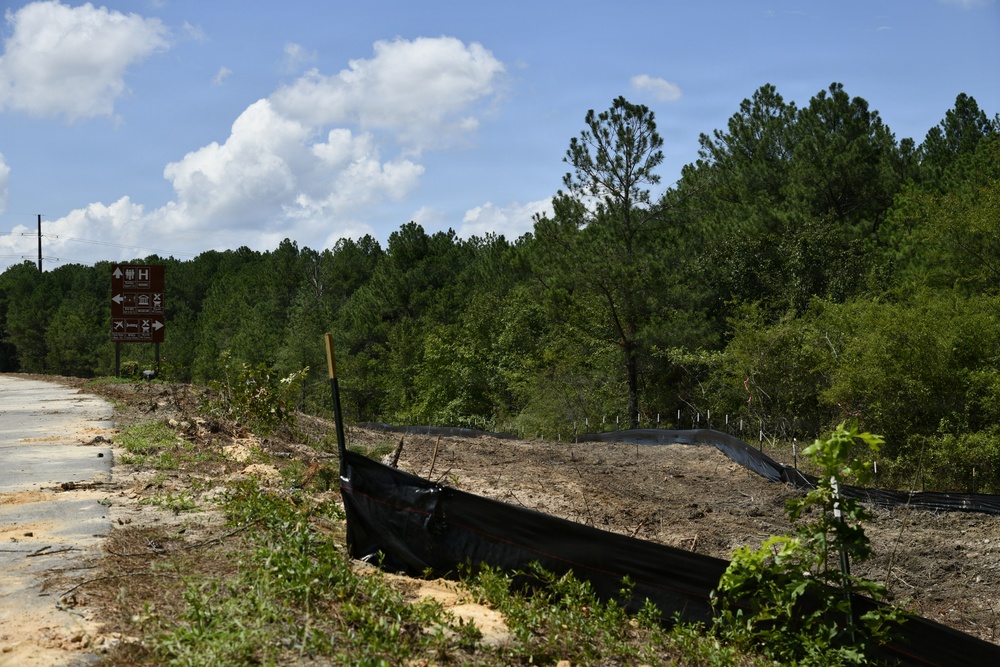 Construction work begins on Fort Bragg’s All American Freeway