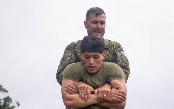 Northern Strike 26-2 | 4th Combat Readiness Regiment Marines and Partner Nations conduct the USMC Combat Fitness Test