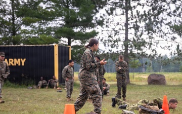 Northern Strike 26-2 | 4th Combat Readiness Regiment Marines and Partner Nations conduct the USMC Combat Fitness Test