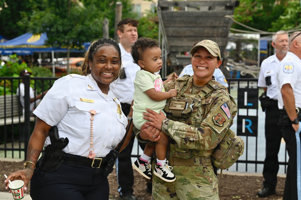 D.C. National Guard Supports National Night Out 2026