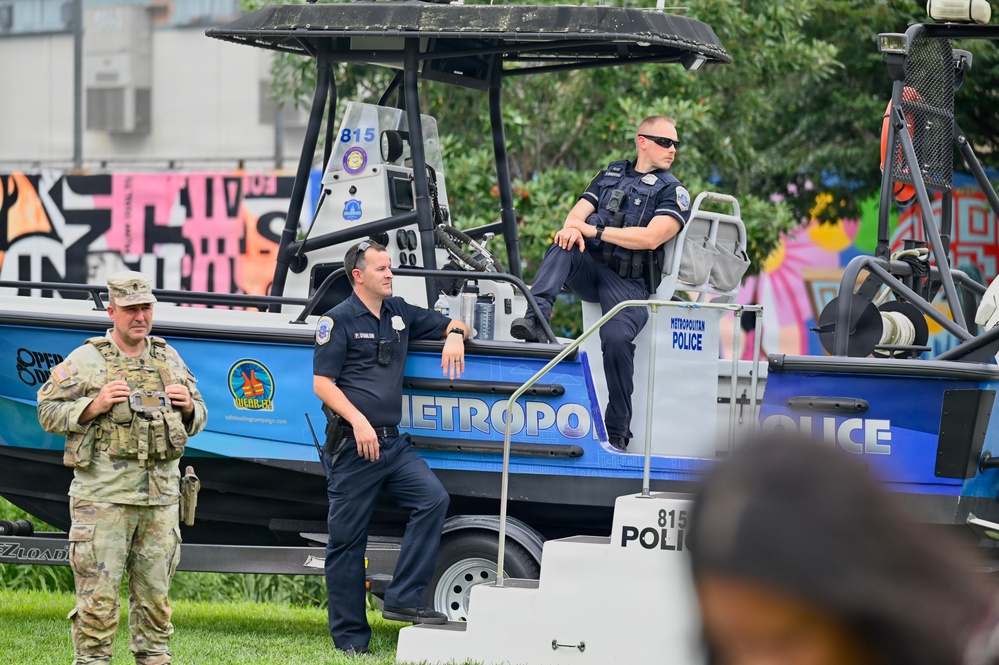 D.C. National Guard Supports National Night Out 2026