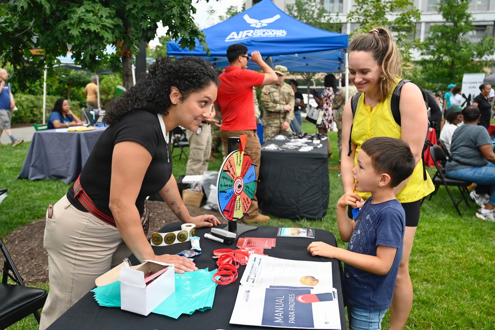 D.C. National Guard Supports National Night Out 2026