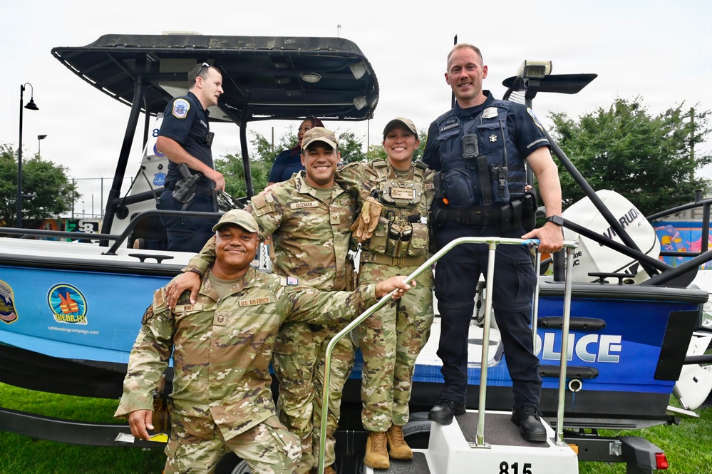 D.C. National Guard Supports National Night Out 2026