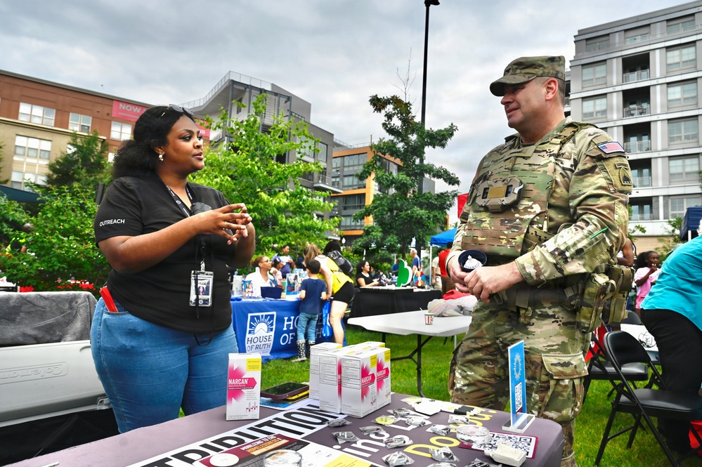 D.C. National Guard Supports National Night Out 2026