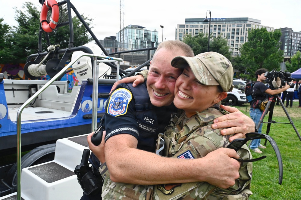 D.C. National Guard Supports National Night Out 2026
