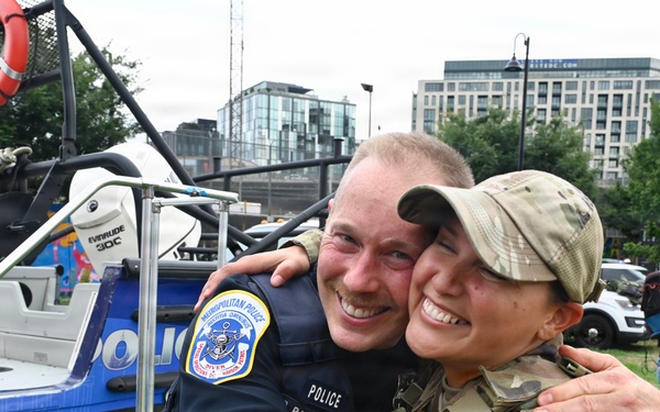 D.C. National Guard Supports National Night Out 2026