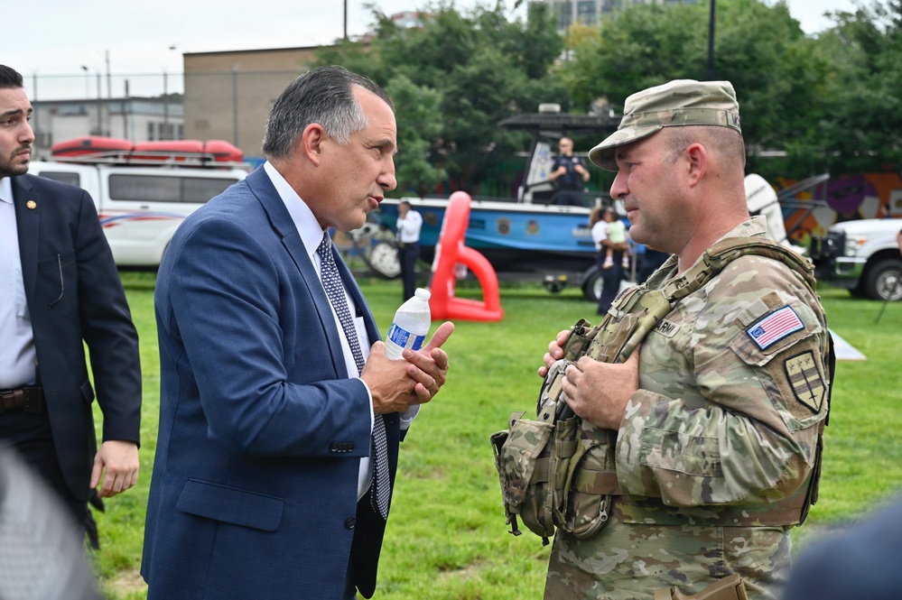 D.C. National Guard Supports National Night Out 2026