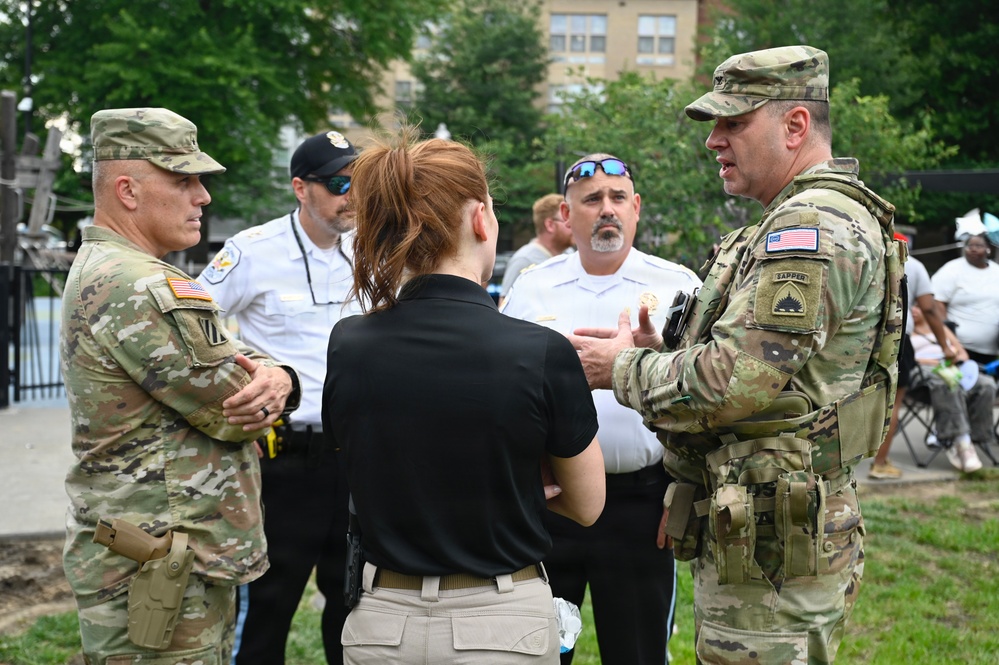 D.C. National Guard Supports National Night Out 2026
