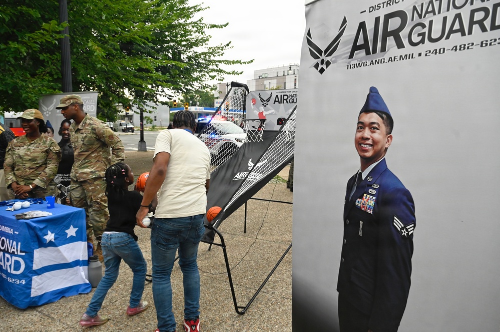 D.C. National Guard Supports National Night Out 2026