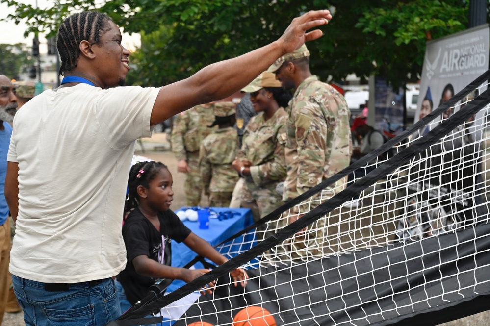 D.C. National Guard Supports National Night Out 2026