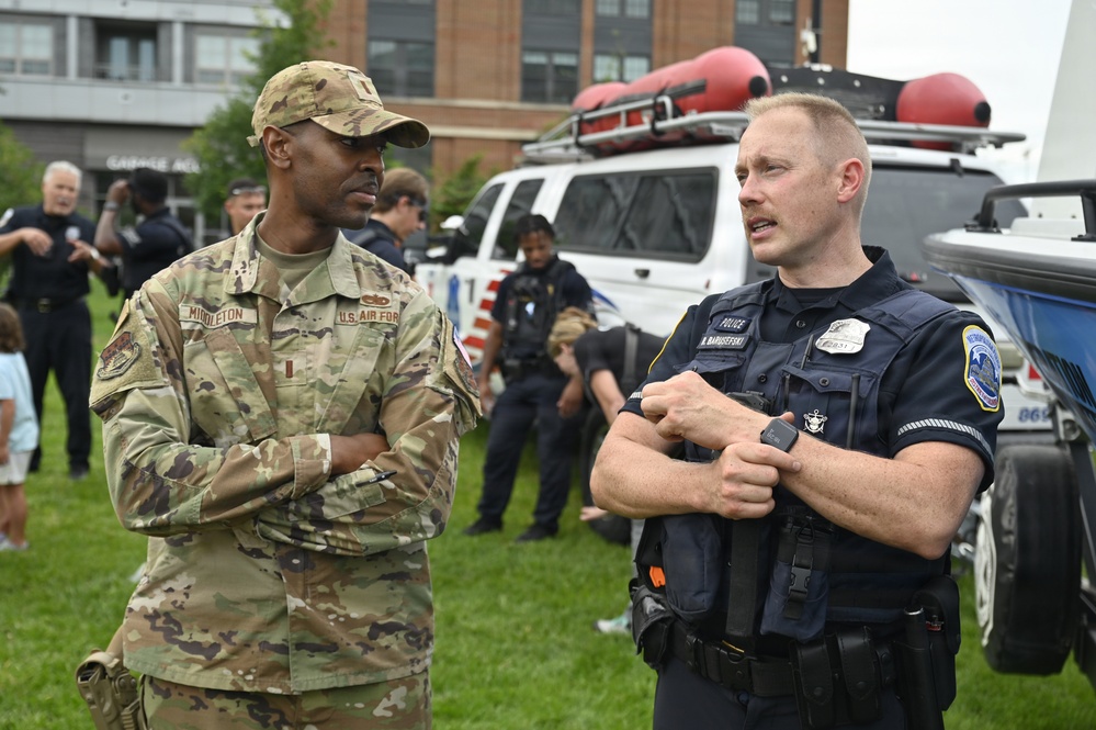 D.C. National Guard Supports National Night Out 2026