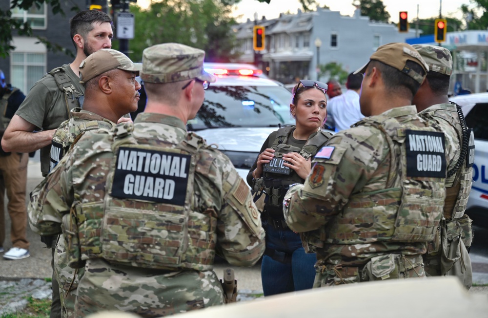 D.C. National Guard Supports National Night Out 2026