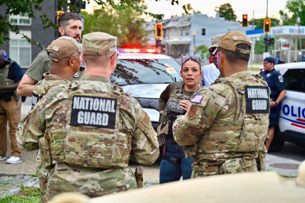 D.C. National Guard Supports National Night Out 2026