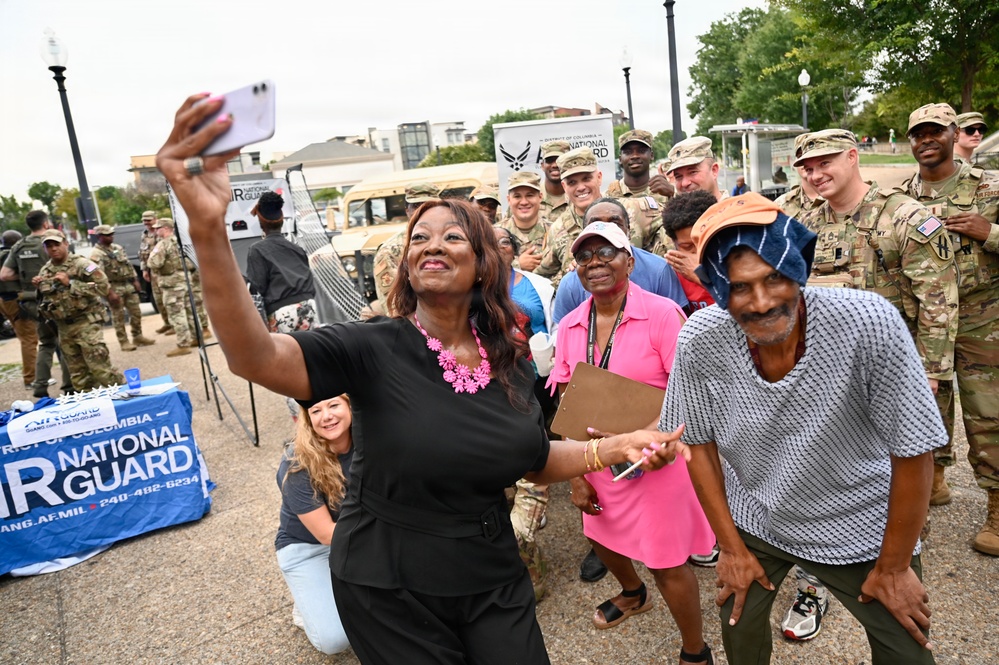 D.C. National Guard Supports National Night Out 2026