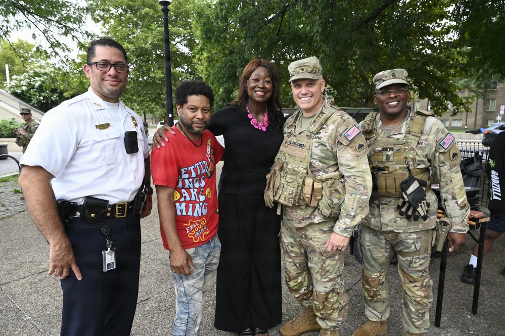 D.C. National Guard Supports National Night Out 2026