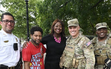 D.C. National Guard Supports National Night Out 2026