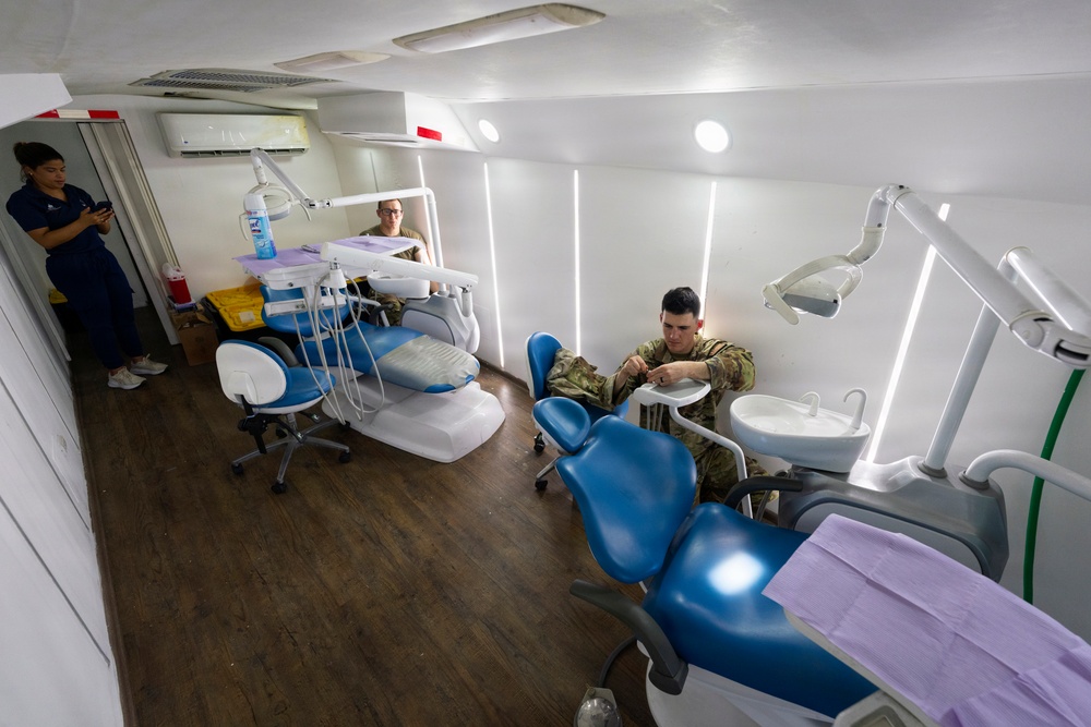 Rapid repairs, teamwork keep dental care moving during Amistad 2026