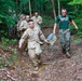 Lima Company conducts the Montford Point Challenge Course at OCS