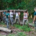 Lima Company conducts the Montford Point Challenge Course at OCS