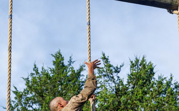 Lima Company conducts the Montford Point Challenge Course at OCS