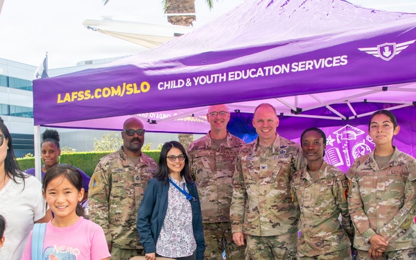 Kids receive free school supplies at LAAFB