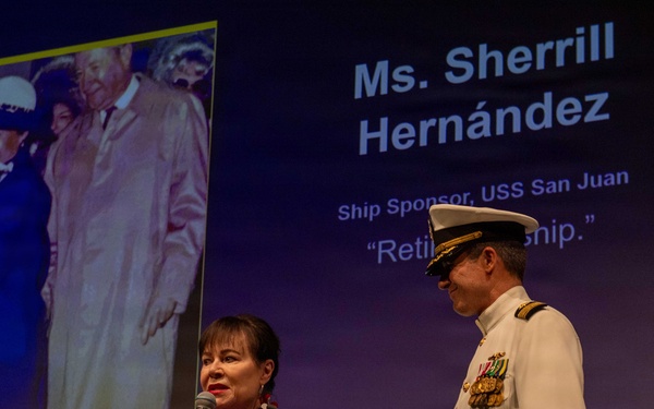 USS San Juan (SSN 751) Decommissioning Ceremony
