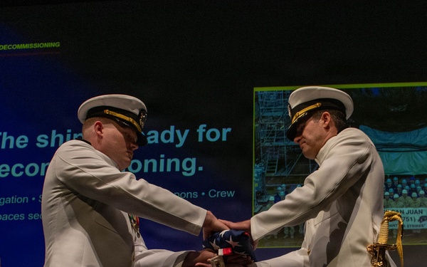 USS San Juan (SSN 751) Decommissioning Ceremony