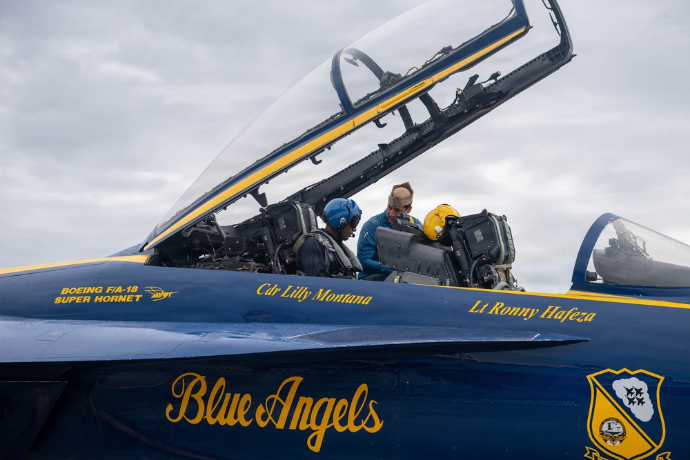 U.S. Navy Blue Angels Incentive Flight