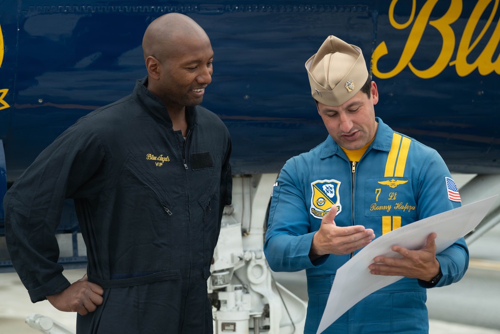 U.S. Navy Blue Angels Incentive Flight