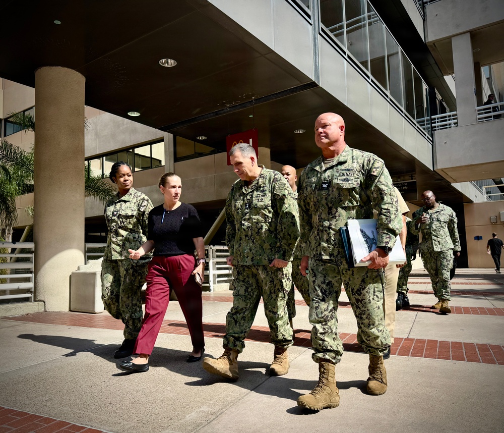 Navy ASG Accounts For Immeasurable Attributes During San Diego Visit