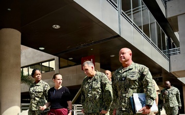 Navy Acting Surgeon General Accounts For Immeasurable Attributes During San Diego Visit