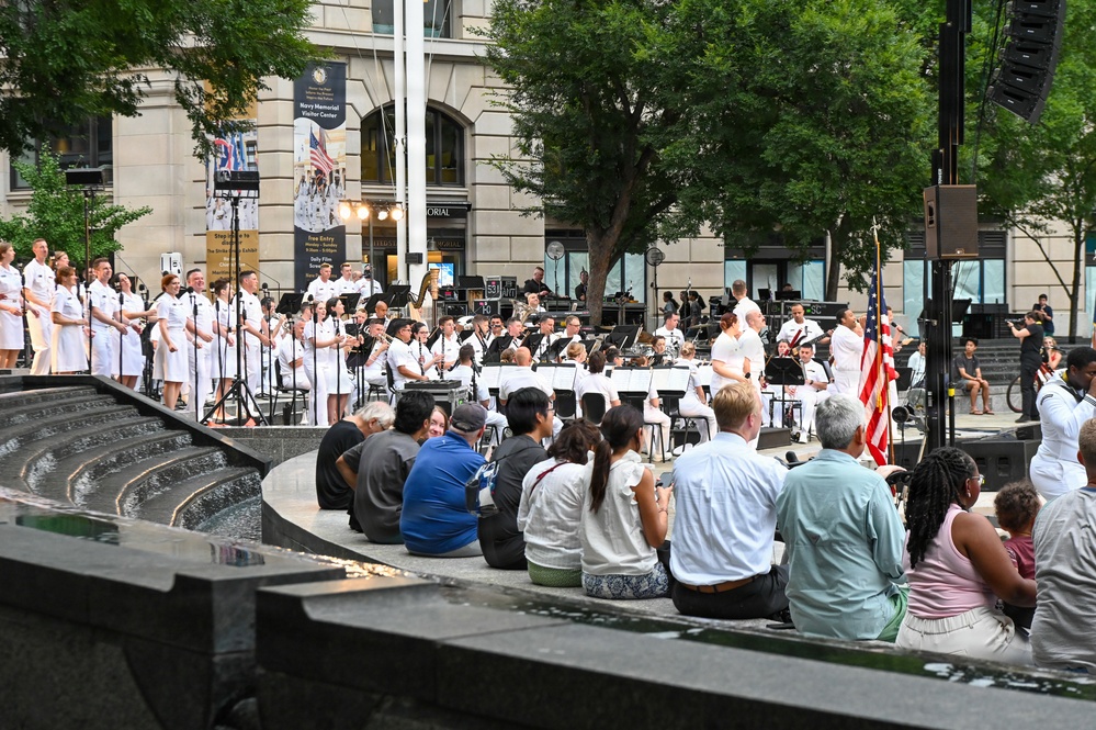 U.S. Navy Band Performs 6th Annual Concert on the Avenue