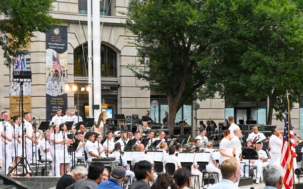U.S. Navy Band Performs 6th Annual Concert on the Avenue