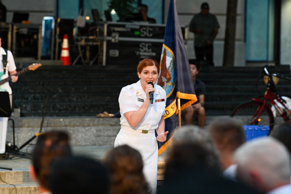 U.S. Navy Band Performs the 6th Annual Concert on the Avenue