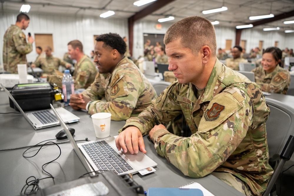 Air Force Reserve FM specialists participate in Diamond Saber exercise