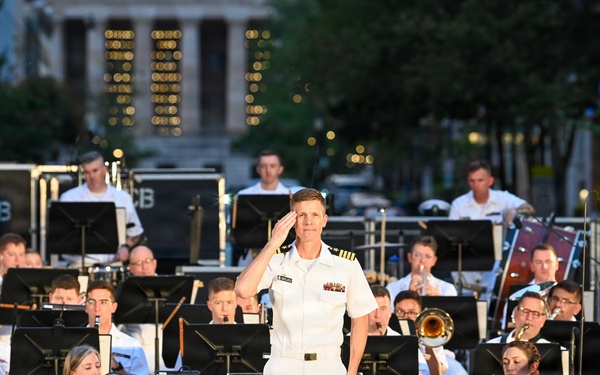 U.S. Navy Band Performs the 6th Annual Concert on the Avenue