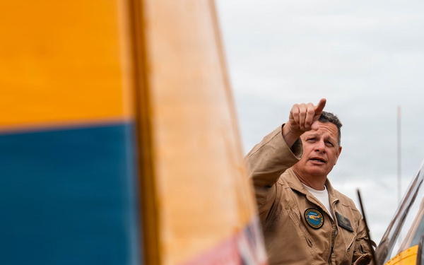 Warbirds incentive flight at Merrill Field