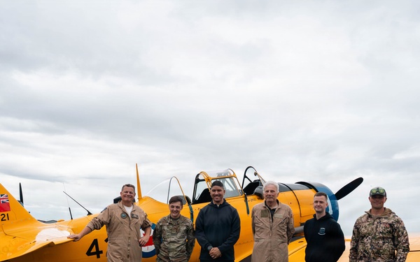 Warbirds incentive flight at Merrill Field