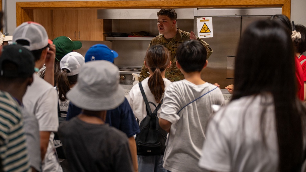 U.S., ROK students tour Osan