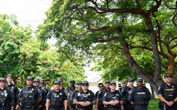 JBPHH Security Department, 647th Security Forces Squadron assist local authorities in prisoner search