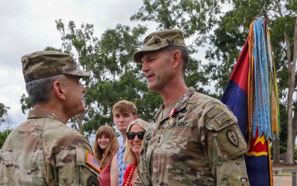 25th Infantry Division Honors Bartholomees Family During Farewell Awards Ceremony