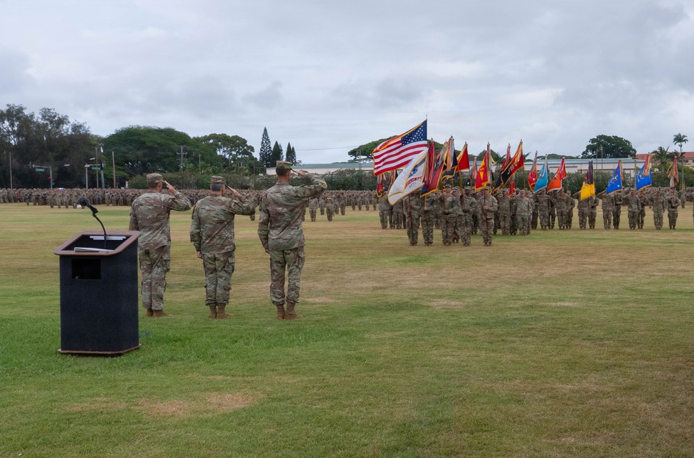 25th Infantry Division Change of Command Ceremony 2026