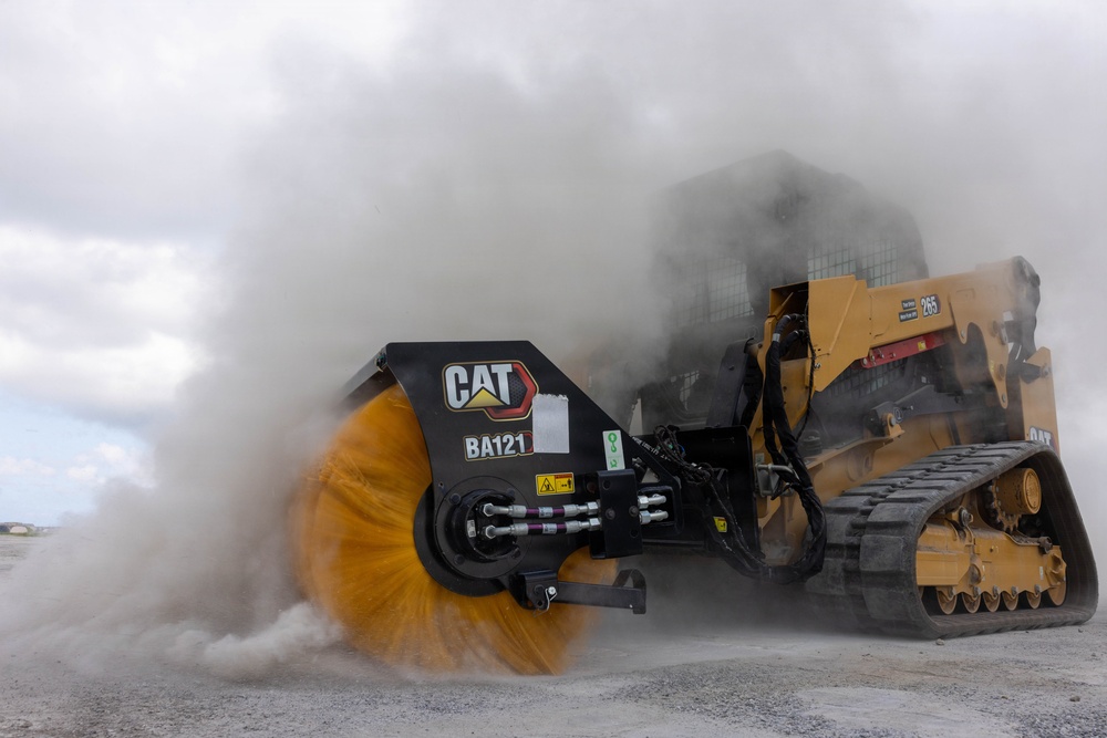 MWSS-171 conducts airfield damage repair and CBRN training during KMEP 26.2