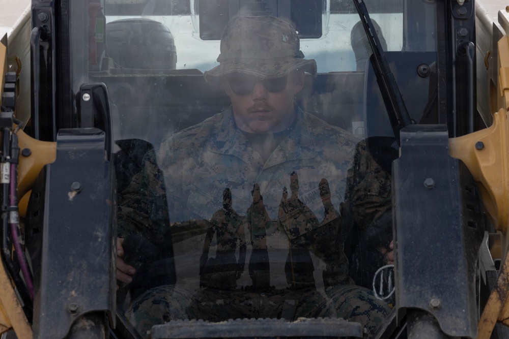 MWSS-171 conducts airfield damage repair and CBRN training during KMEP 26.2
