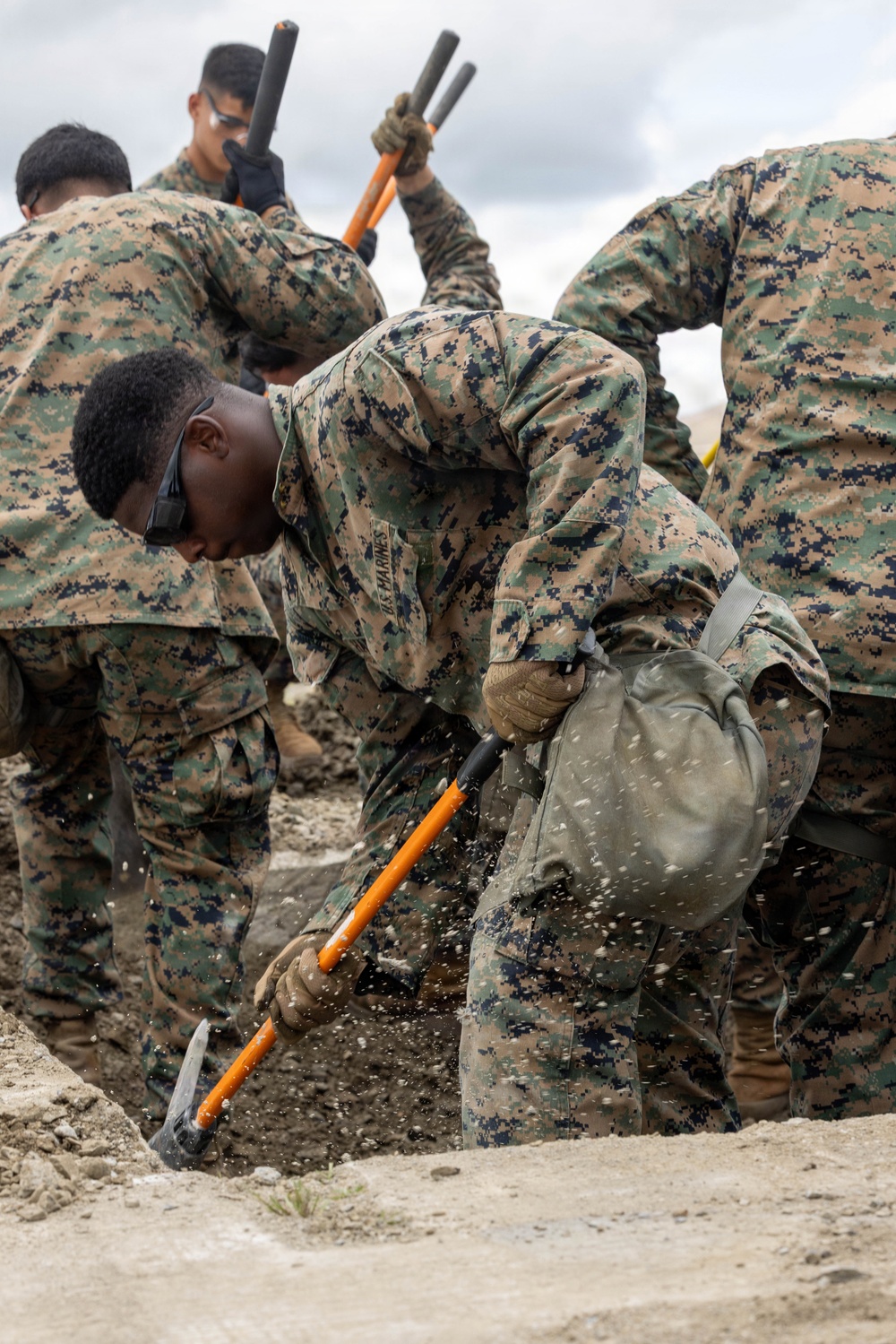 MWSS-171 conducts airfield damage repair and CBRN training during KMEP 26.2