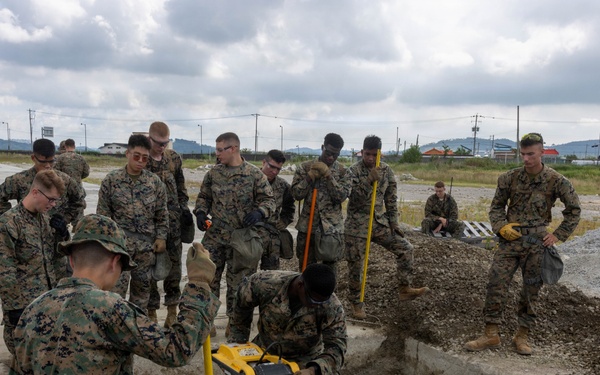 MWSS-171 conducts airfield damage repair and CBRN training during KMEP 26.2