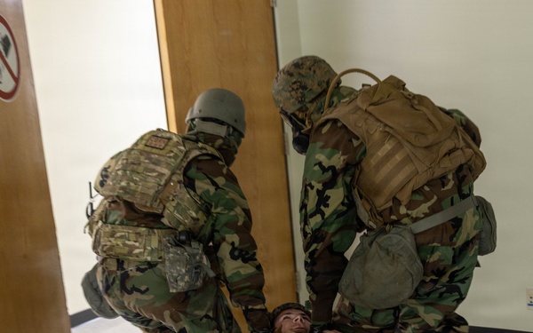 MWSS-171 conducts airfield damage repair and CBRN training during KMEP 26.2